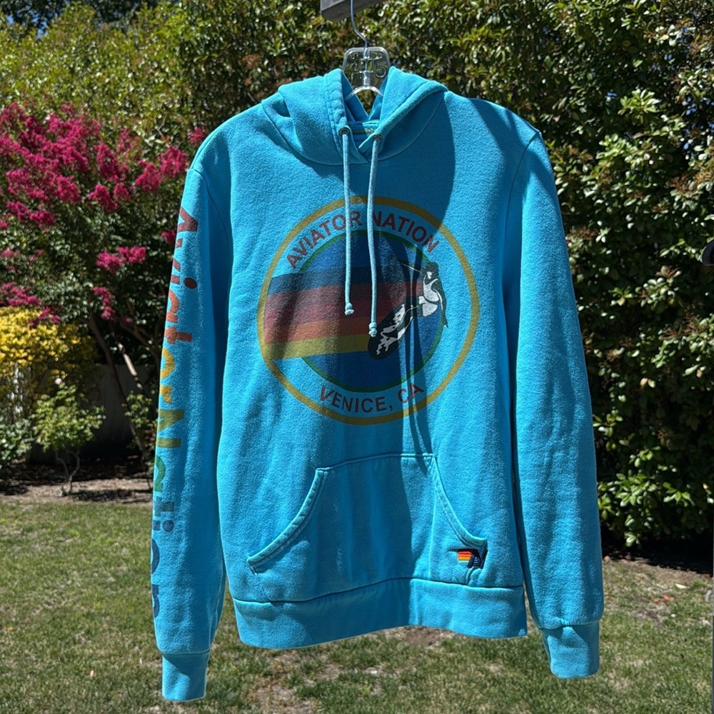 🌿Aviator Nation Hoodie Size Medium